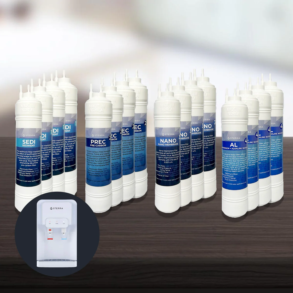 Sterra X™ Filter Replacement Set - Image 6