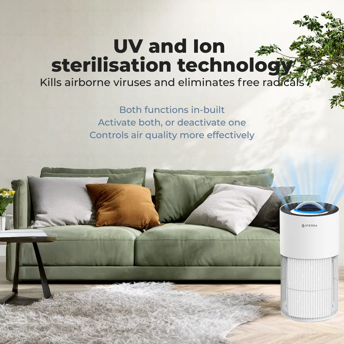 Sterra Breeze Pro™ True HEPA-14 Air Purifier - Image 5